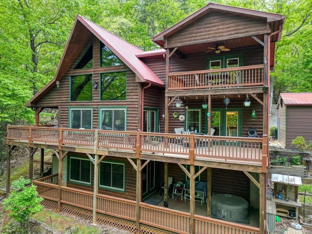3.45 Acres of Land with Home for Sale in Murphy, North Carolina