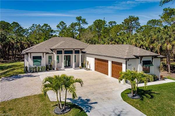 2.5 Acres of Land with Home for Sale in Naples, Florida