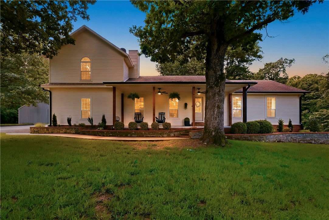 17 Acres of Land with Home for Sale in Fayetteville, Arkansas