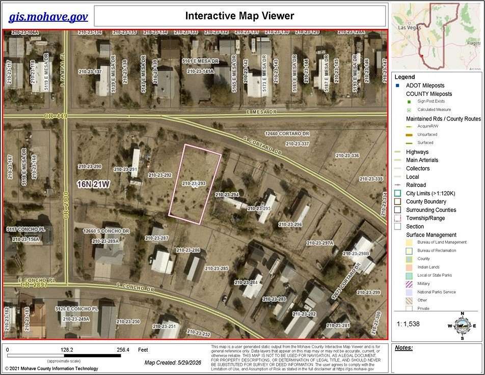 0.3 Acres of Residential Land for Sale in Topock, Arizona