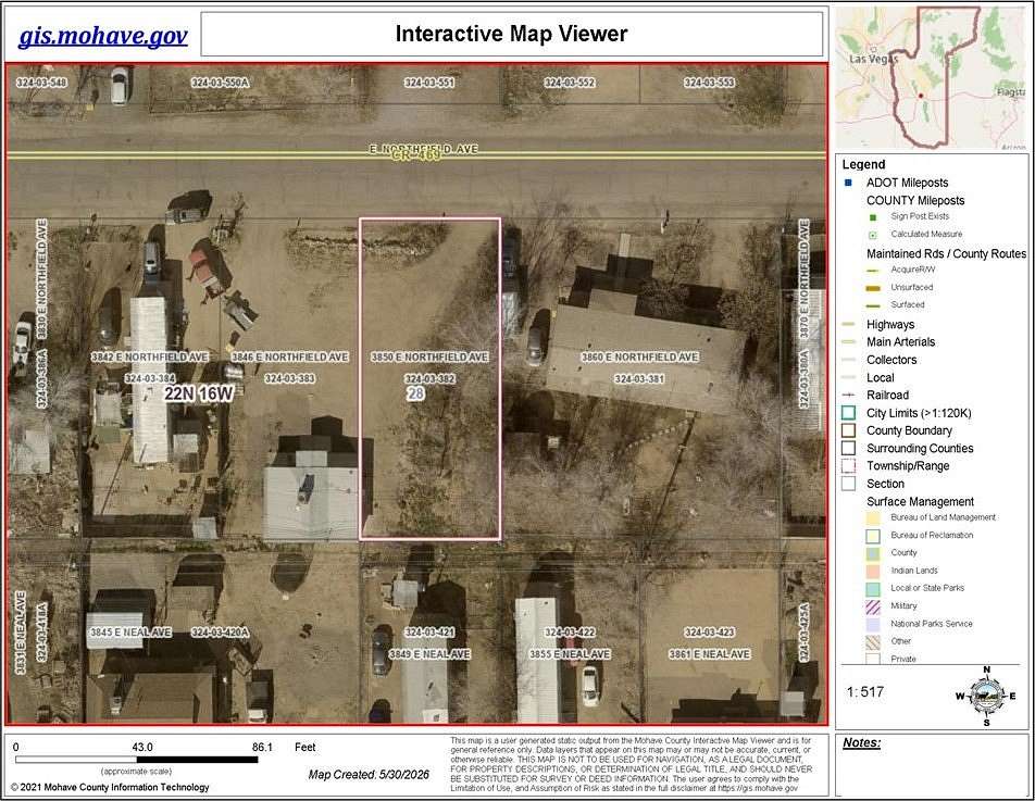 0.13 Acres of Residential Land for Sale in Kingman, Arizona