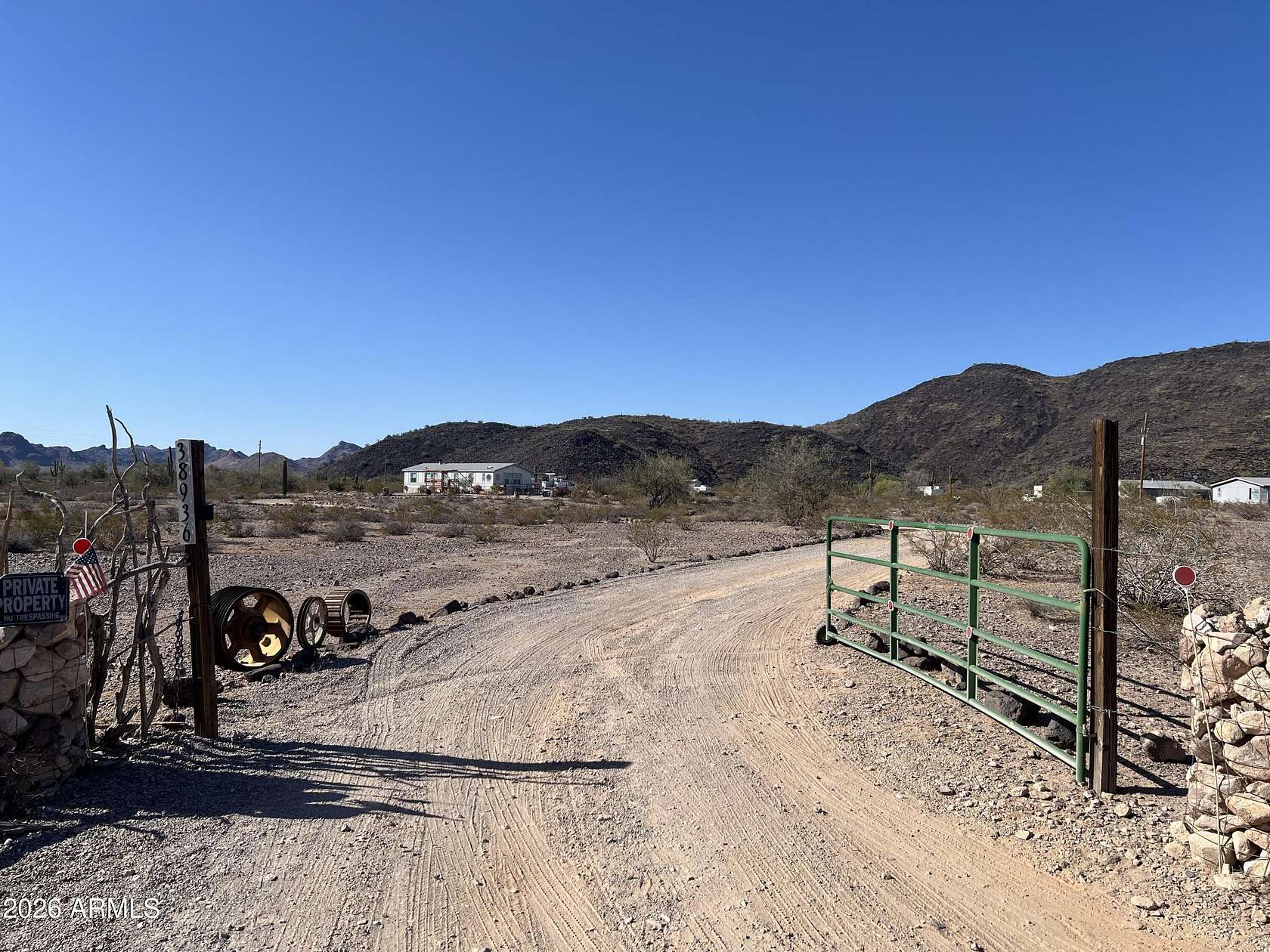 8.46 Acres of Land with Home for Sale in Tonopah, Arizona