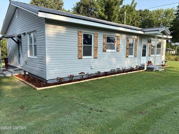3.9 Acres of Land with Home for Sale in Trenton, Tennessee