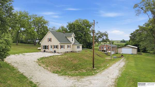 10 Acres of Land with Home for Sale in Underwood, Iowa