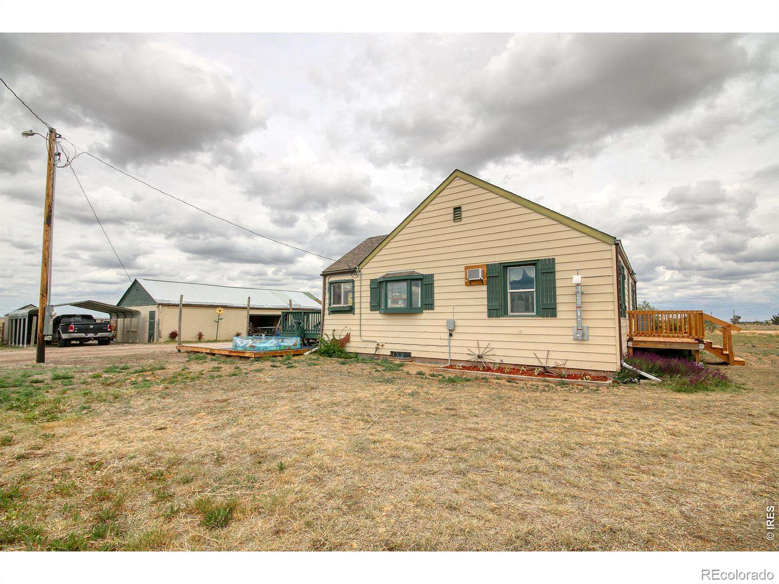 2.5 Acres of Land with Home for Sale in Wiggins, Colorado