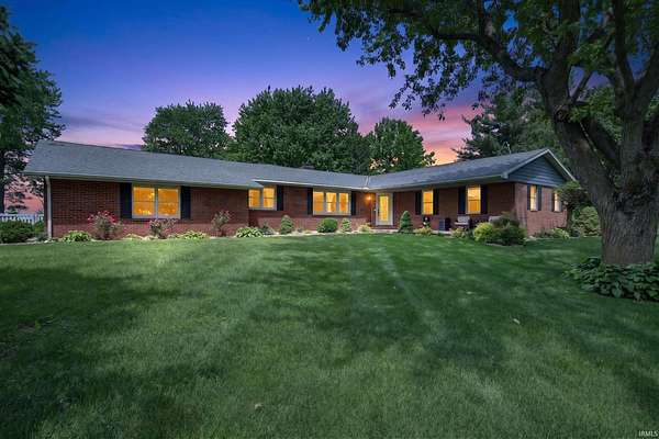 6.57 Acres of Land with Home for Sale in Swayzee, Indiana