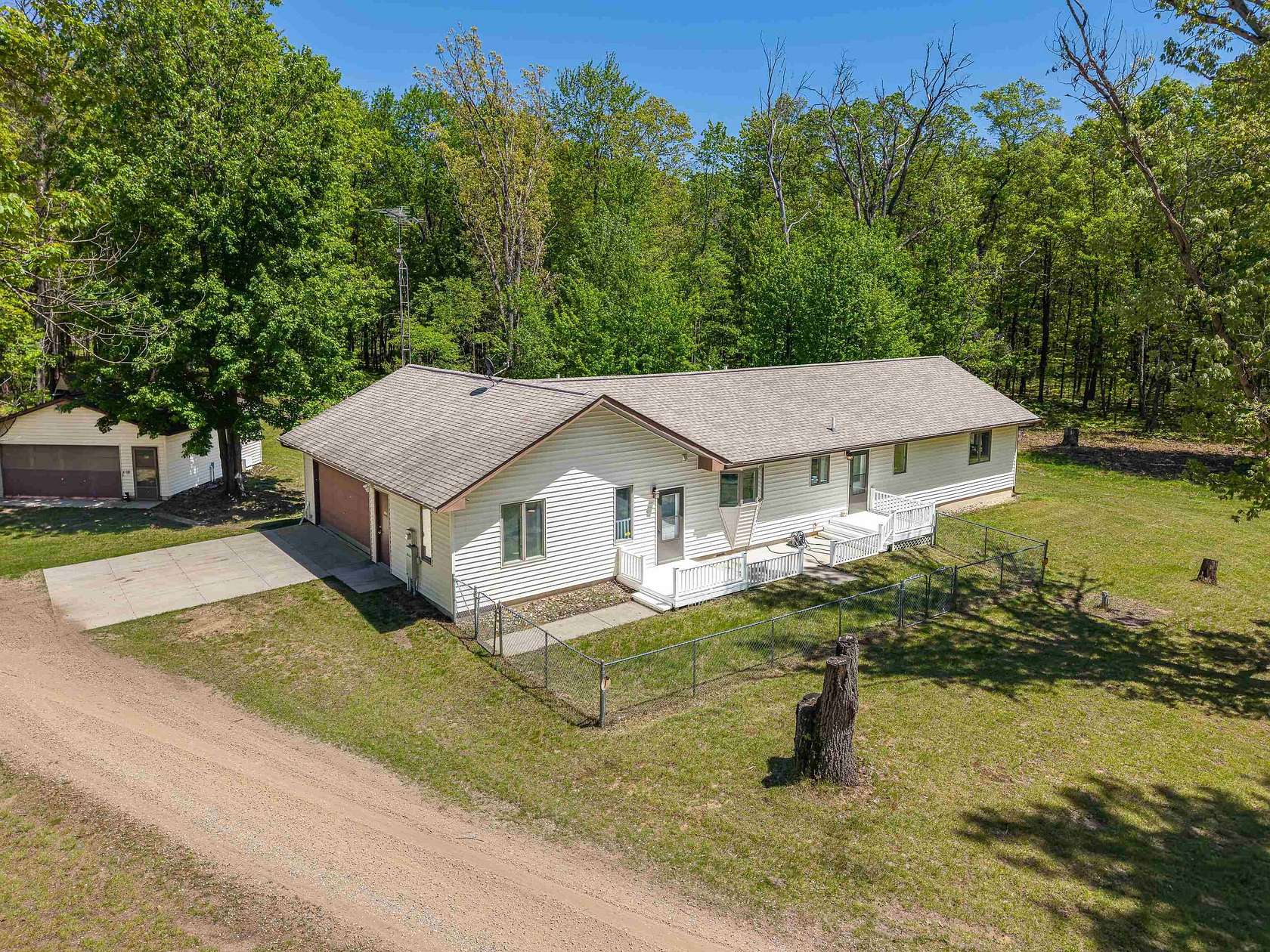 80 Acres of Recreational Land with Home for Sale in Gladwin, Michigan