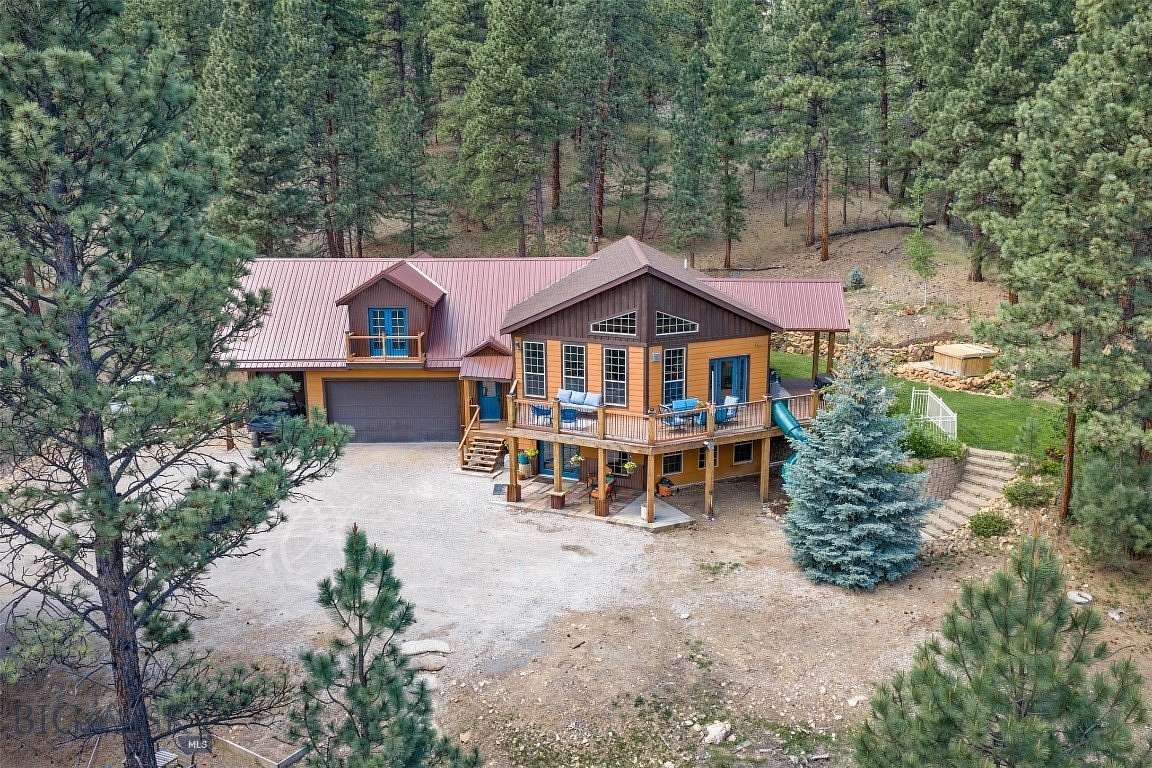 11.2 Acres of Land with Home for Sale in Jefferson City, Montana