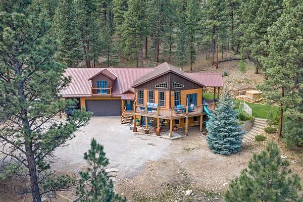 11.2 Acres of Land with Home for Sale in Jefferson City, Montana