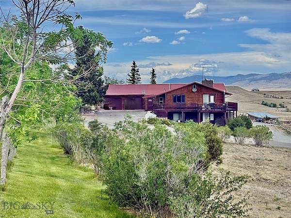 21.6 Acres of Recreational Land with Home for Sale in Whitehall, Montana