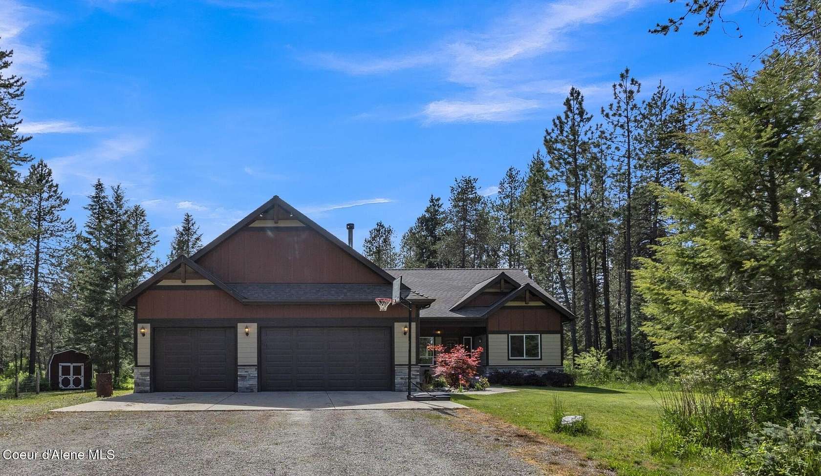10 Acres of Land with Home for Sale in Athol, Idaho