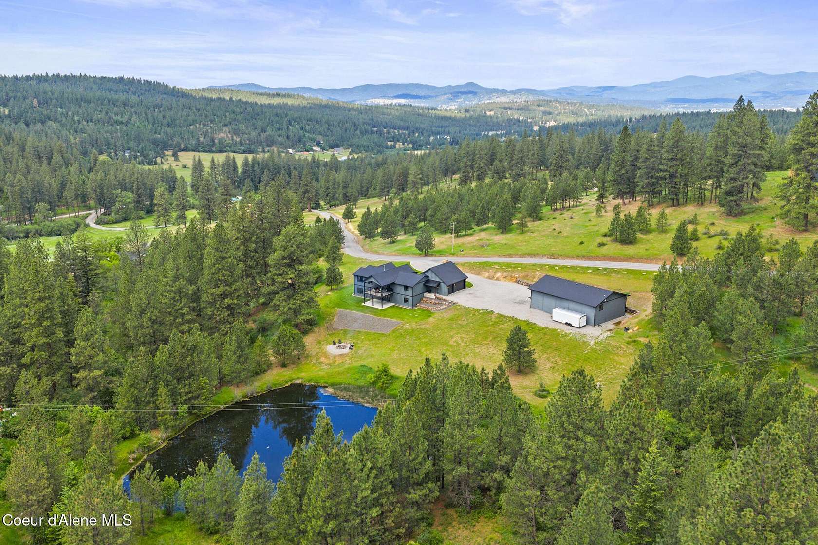5 Acres of Land with Home for Sale in Post Falls, Idaho