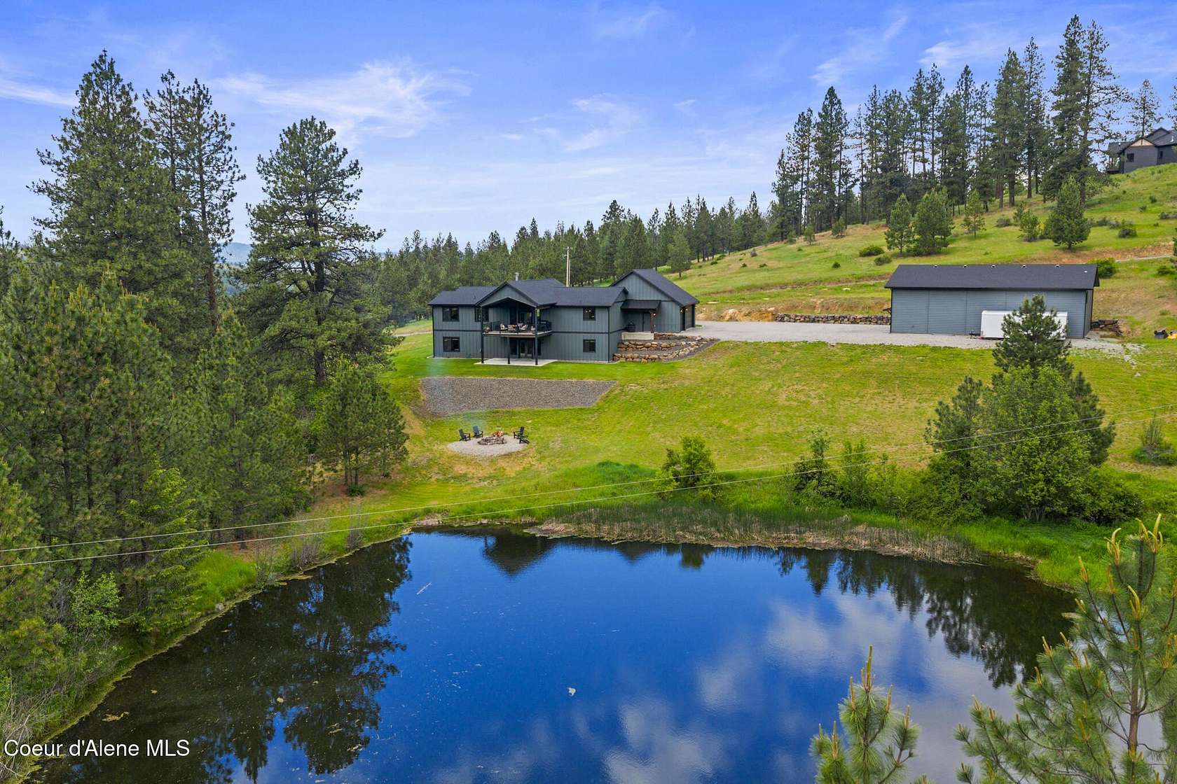 5 Acres of Land with Home for Sale in Post Falls, Idaho