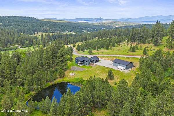 5 Acres of Land with Home for Sale in Post Falls, Idaho