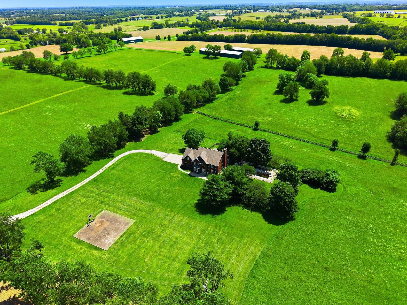 40 Acres of Land with Home for Sale in Lexington, Kentucky