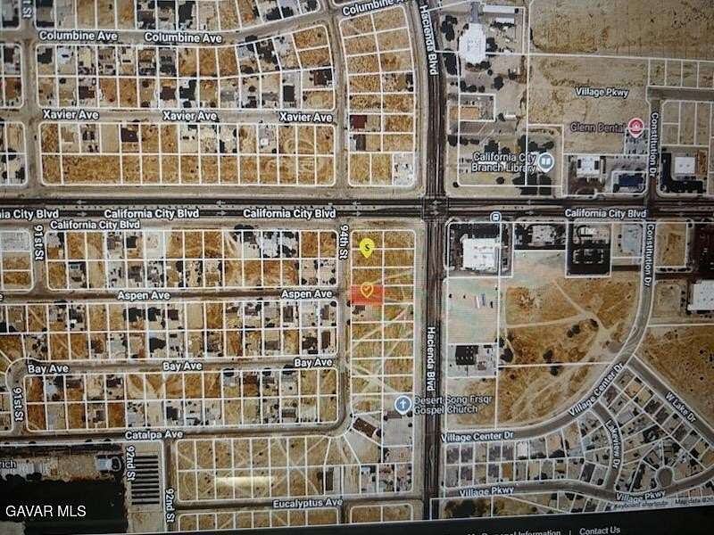 0.22 Acres of Commercial Land for Sale in California City, California