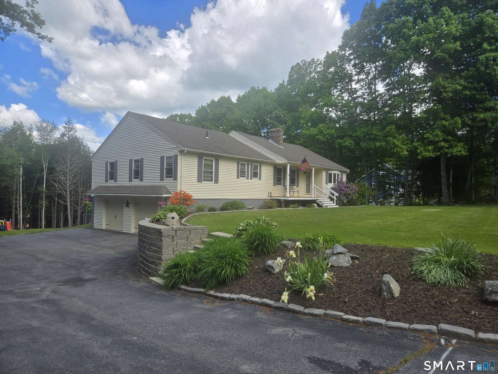 6 Acres of Land with Home for Sale in Woodstock, Connecticut