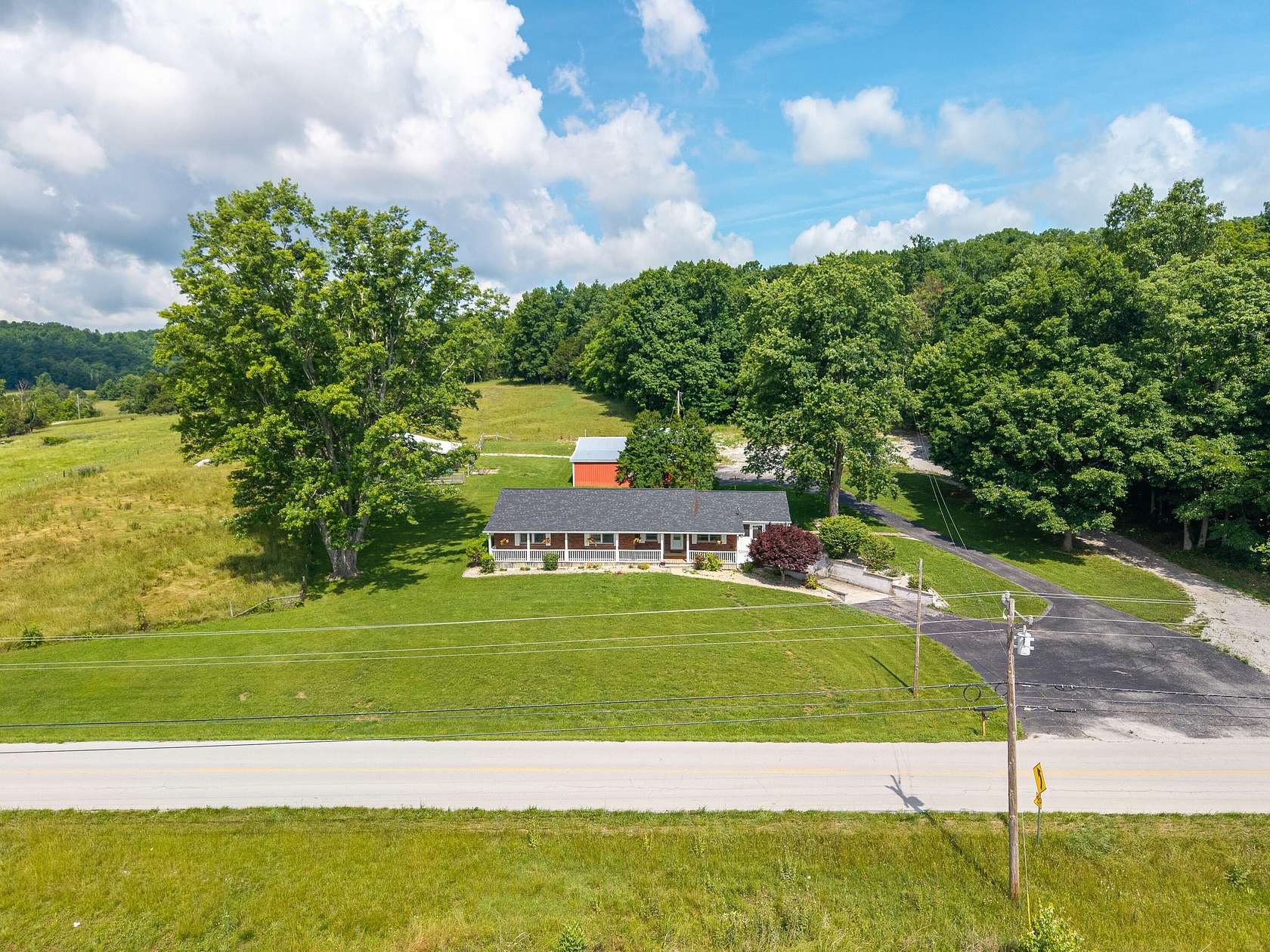 10 Acres of Land with Home for Sale in Monticello, Kentucky