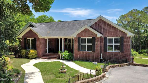 6.89 Acres of Land with Home for Sale in Hubert, North Carolina