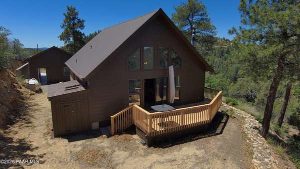 3.17 Acres of Land with Home for Sale in Walker, Arizona
