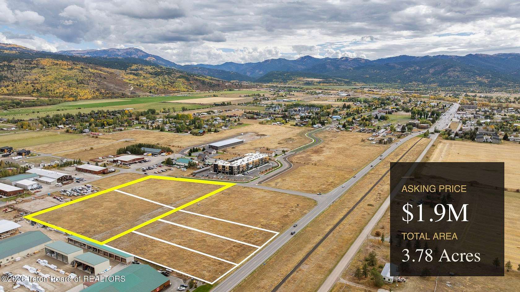 3.78 Acres of Mixed-Use Land for Sale in Victor, Idaho