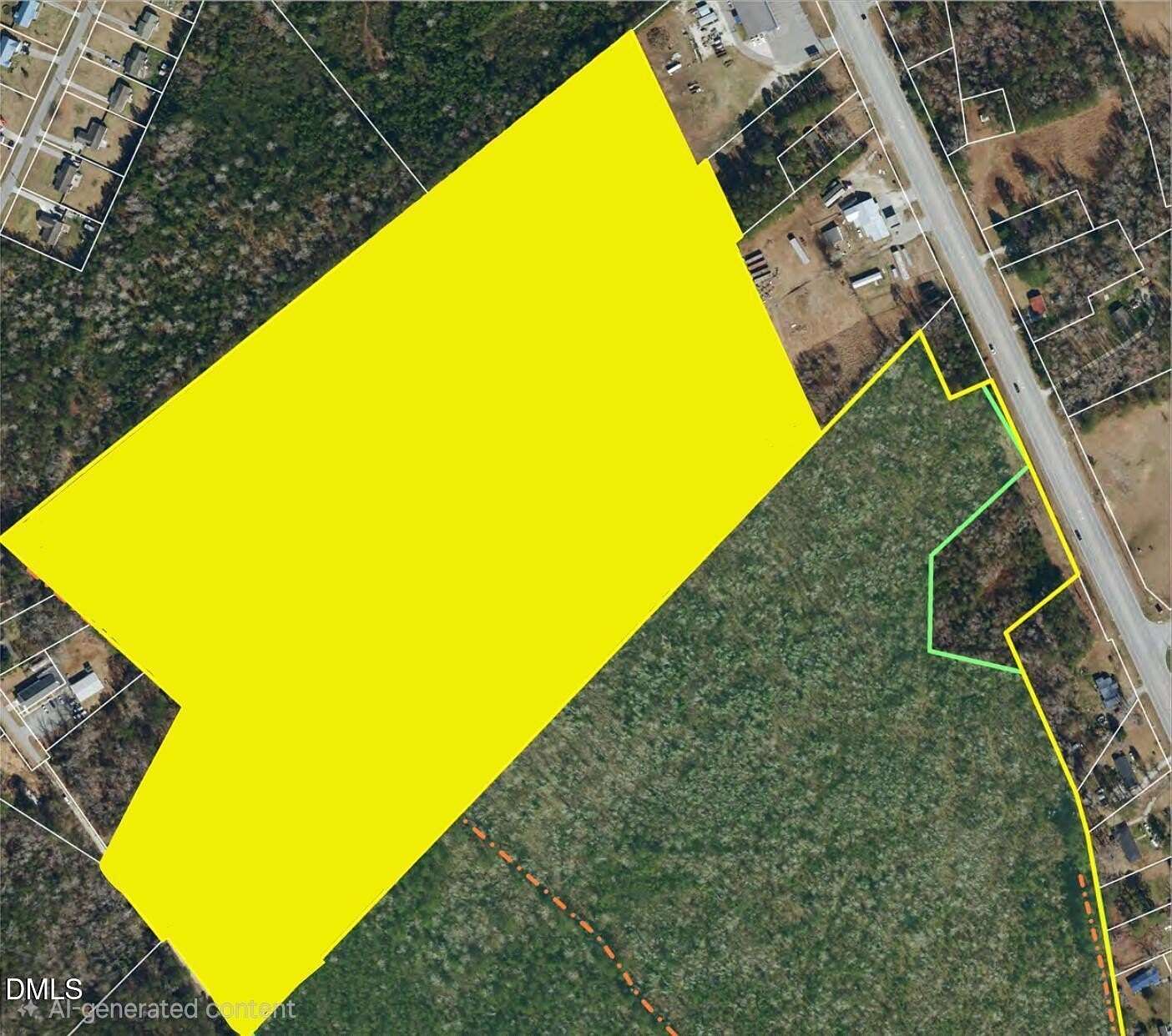 45.7 Acres of Land for Sale in Jacksonville, North Carolina