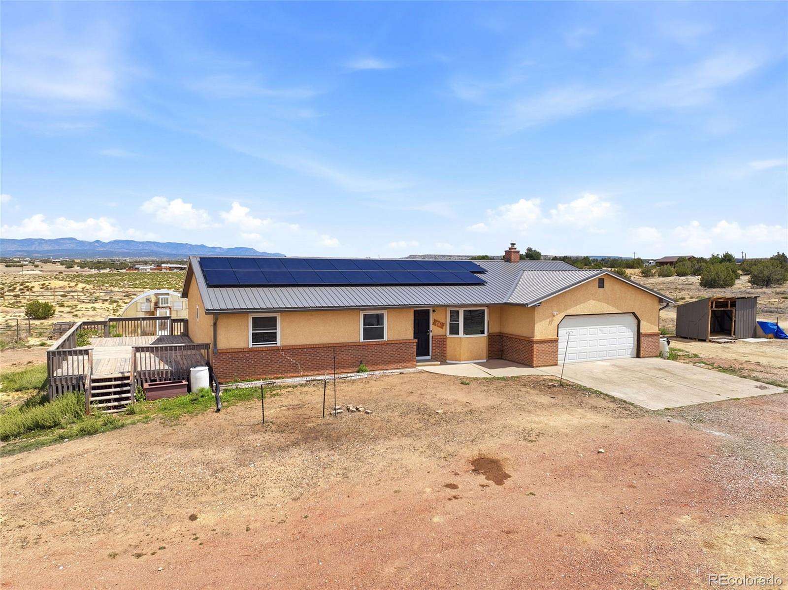 10 Acres of Land with Home for Sale in Penrose, Colorado