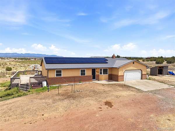 10 Acres of Land with Home for Sale in Penrose, Colorado