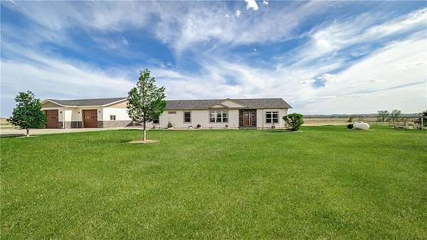 2.19 Acres of Land with Home for Sale in Culbertson, Montana