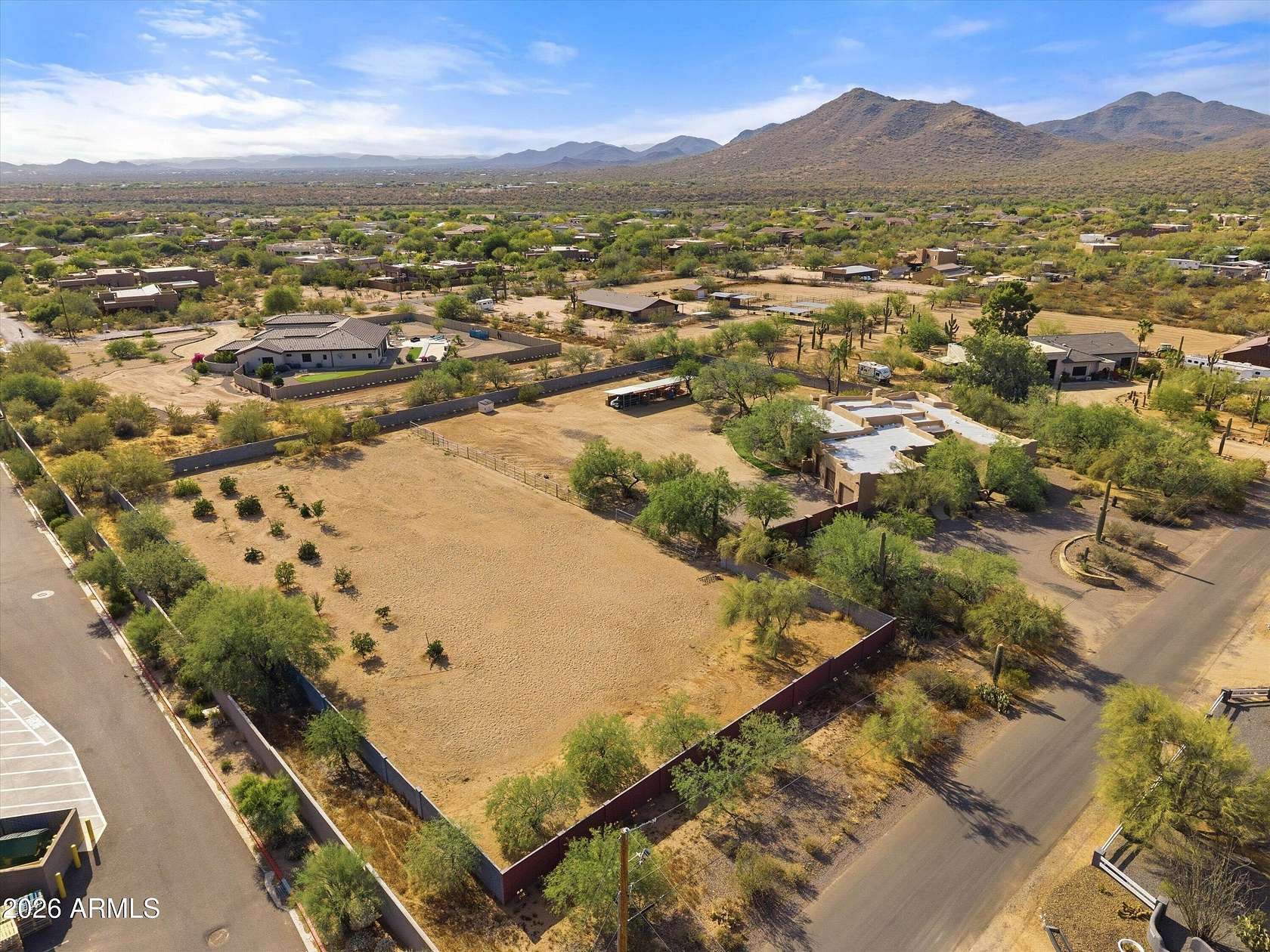 2.5 Acres of Land with Home for Sale in Cave Creek, Arizona