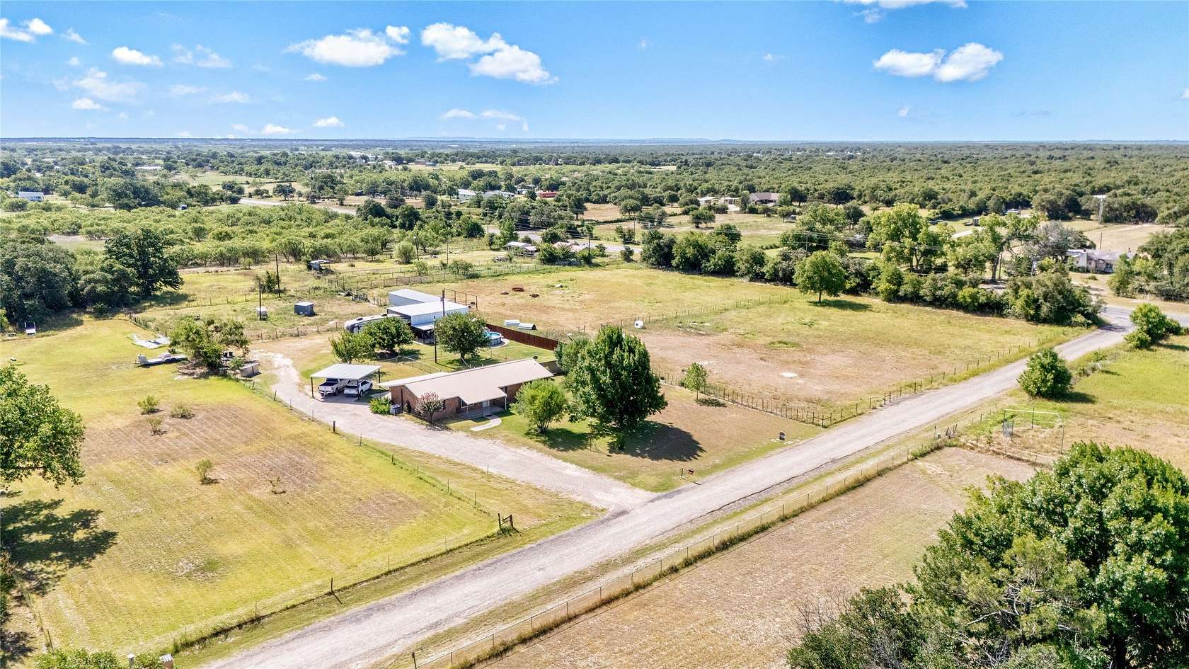 4.13 Acres of Land with Home for Sale in Clyde, Texas