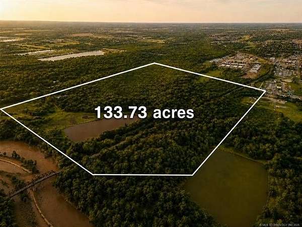 134 Acres of Land for Sale in Owasso, Oklahoma