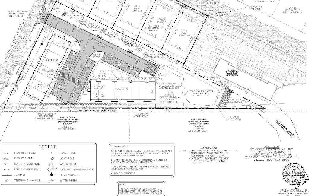 1.63 Acres of Land with Home for Sale in Aubrey, Texas