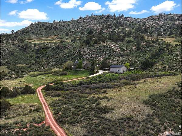 80 Acres of Recreational Land with Home for Sale in Laporte, Colorado
