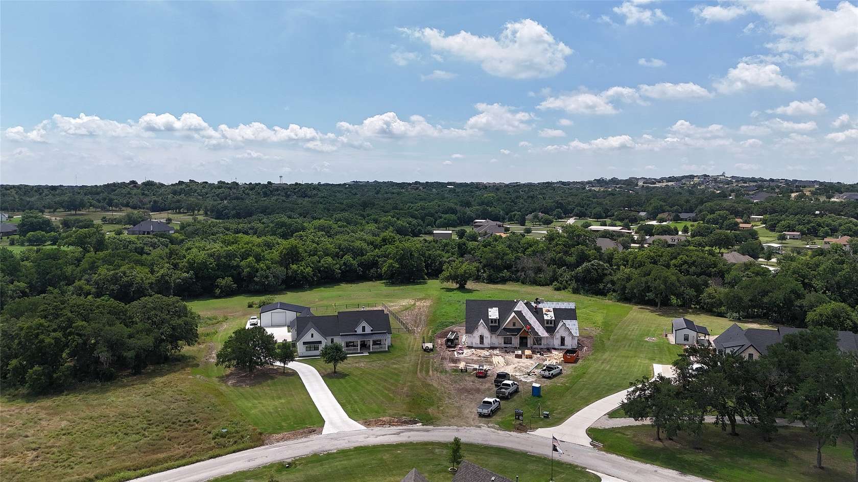 2.53 Acres of Land with Home for Sale in Weatherford, Texas