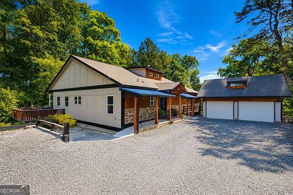 8.38 Acres of Land with Home for Sale in Cumming, Georgia