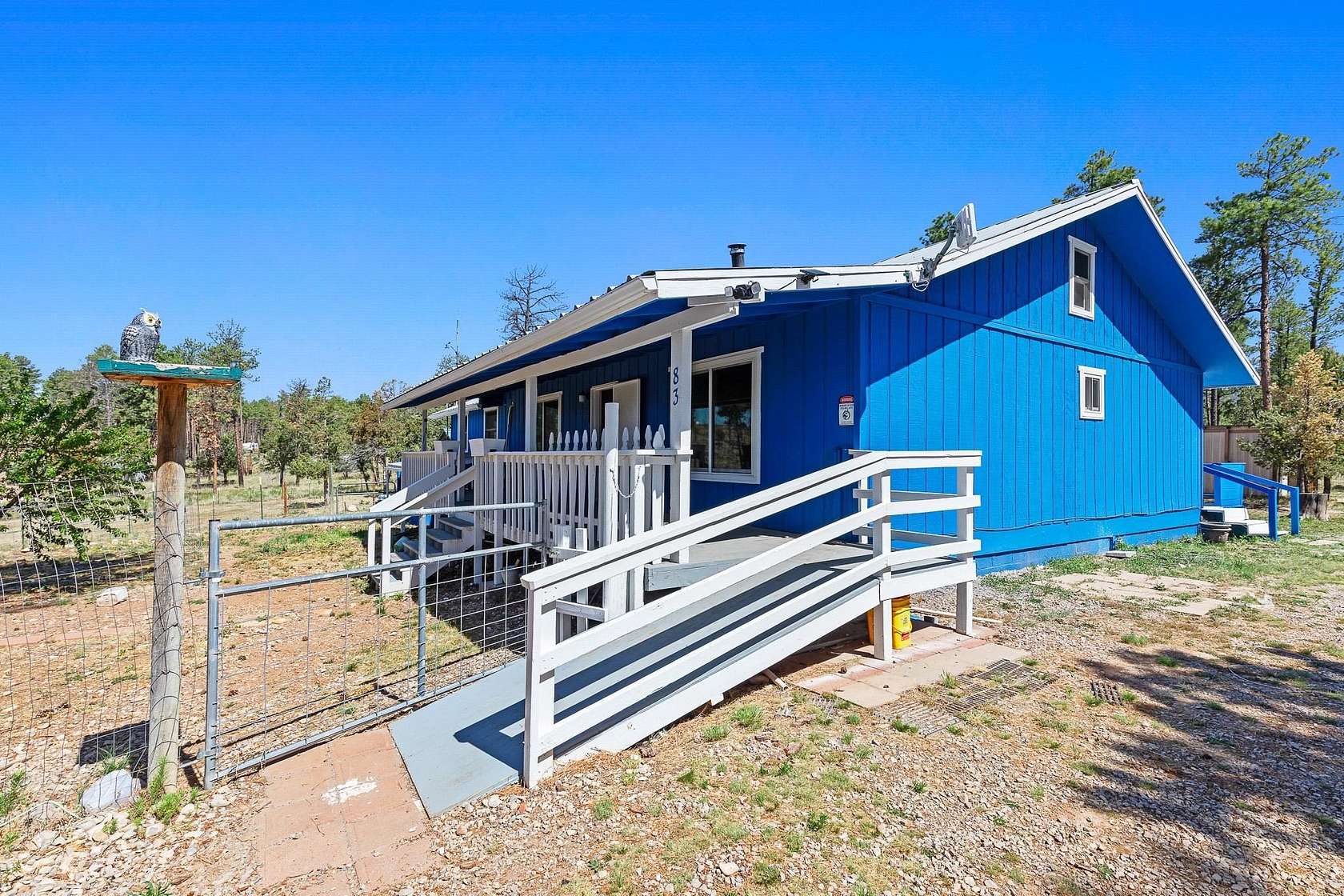 1.5 Acres of Land with Home for Sale in Timberon, New Mexico