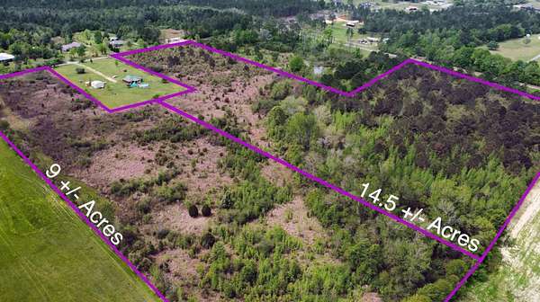 9 Acres of Land for Sale in Lucedale, Mississippi