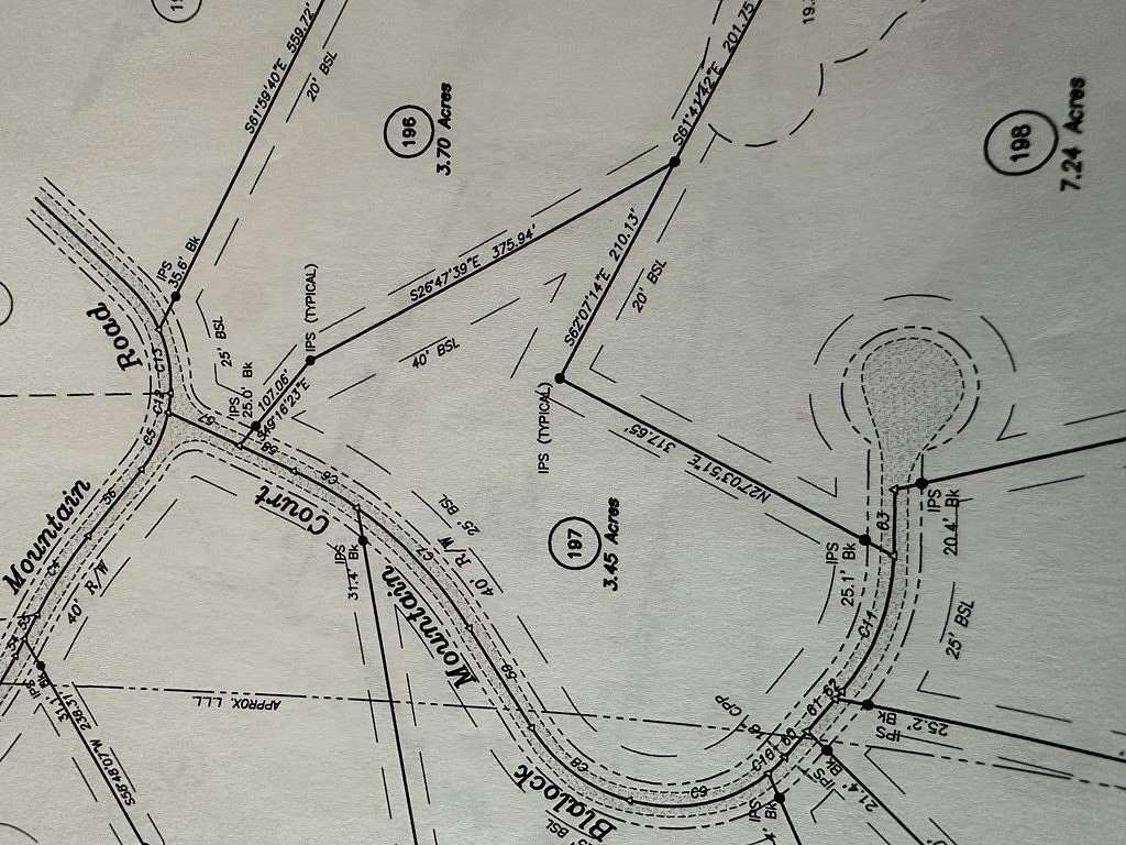 3.45 Acres of Land for Sale in Talking Rock, Georgia