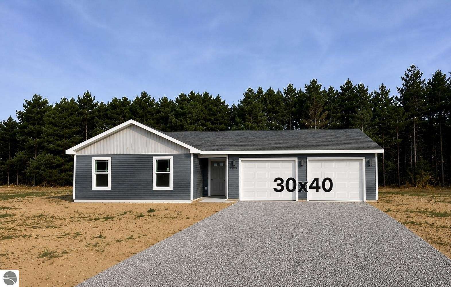6.75 Acres of Land with Home for Sale in Buckley, Michigan