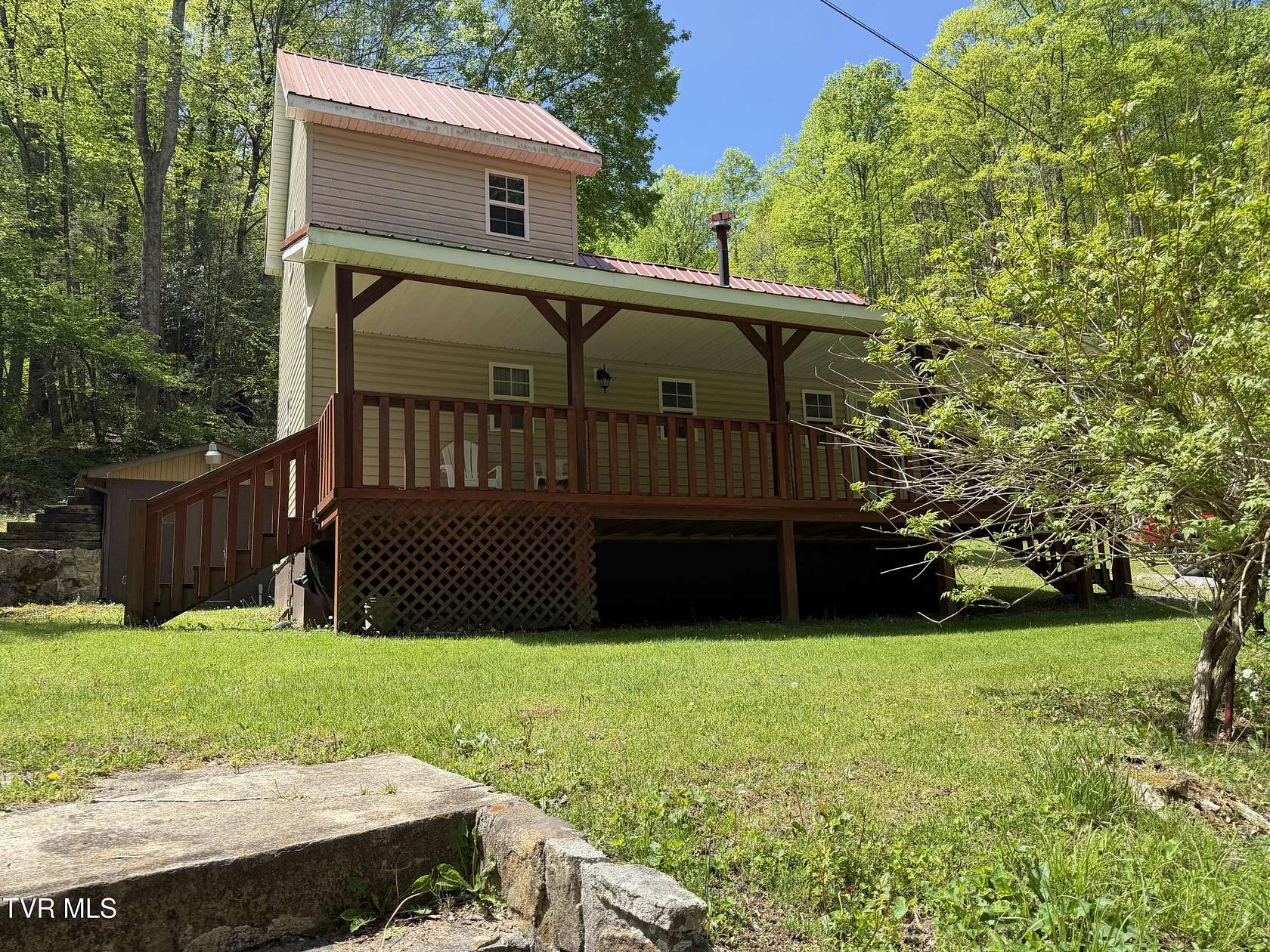 11 Acres of Land with Home for Sale in Roan Mountain, Tennessee