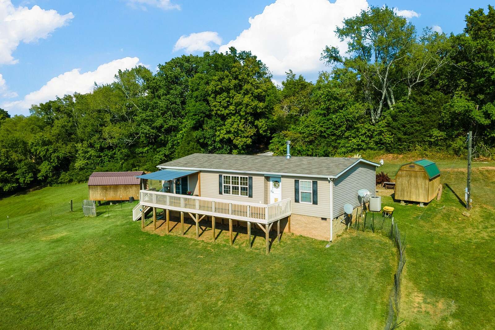 11.6 Acres of Land with Home for Sale in Culleoka, Tennessee