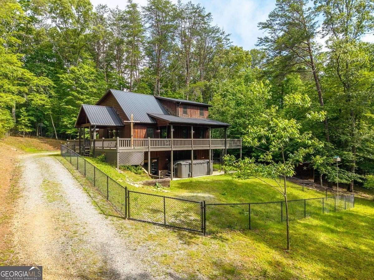 2.42 Acres of Land with Home for Sale in Mineral Bluff, Georgia