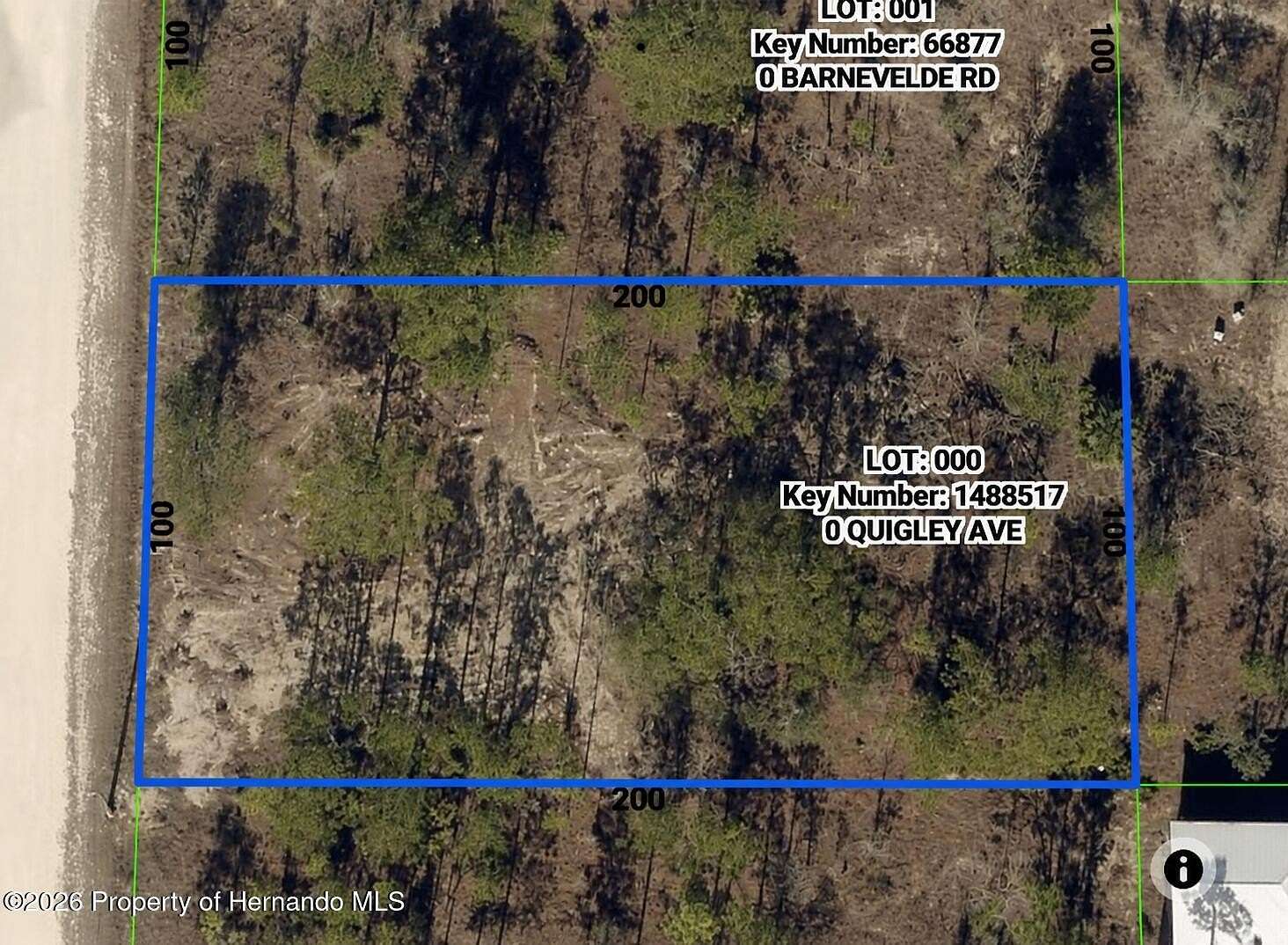 0.46 Acres of Residential Land for Sale in Brooksville, Florida