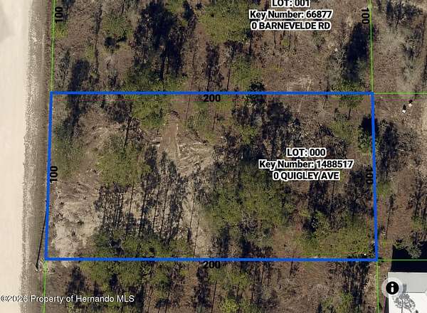 0.46 Acres of Residential Land for Sale in Brooksville, Florida