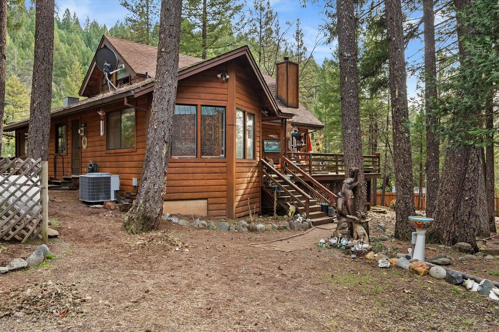7 Acres of Land with Home for Sale in Weaverville, California