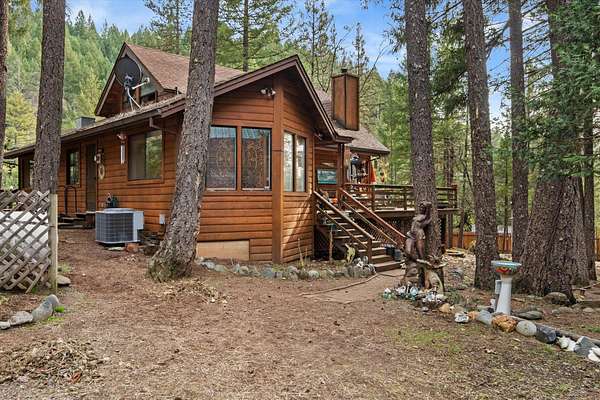 7 Acres of Land with Home for Sale in Weaverville, California