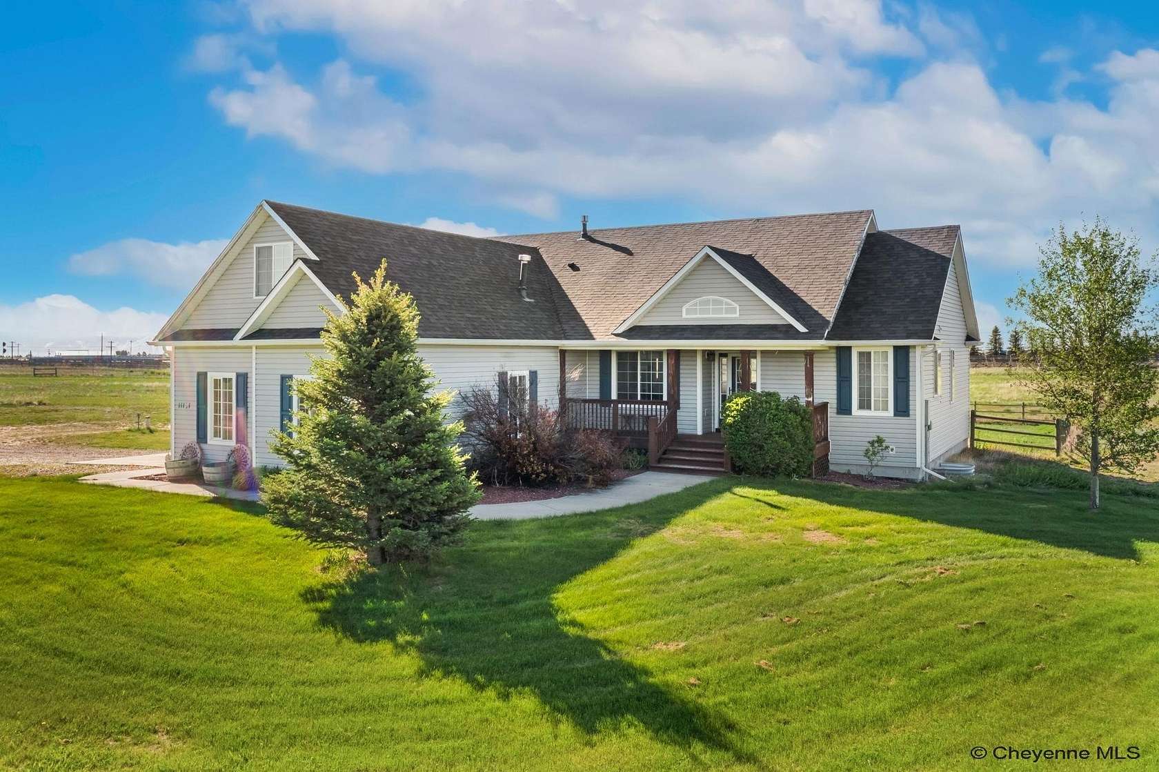 4.86 Acres of Land with Home for Sale in Cheyenne, Wyoming
