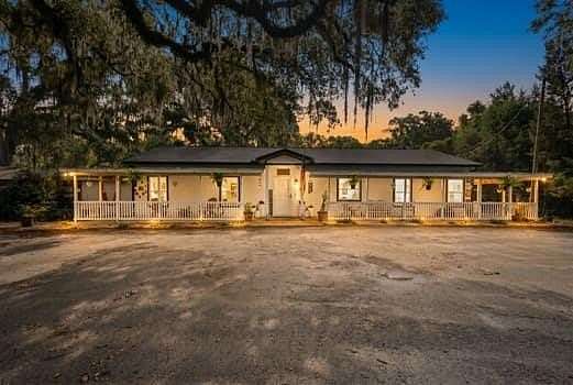 10 Acres of Land with Home for Sale in Chiefland, Florida