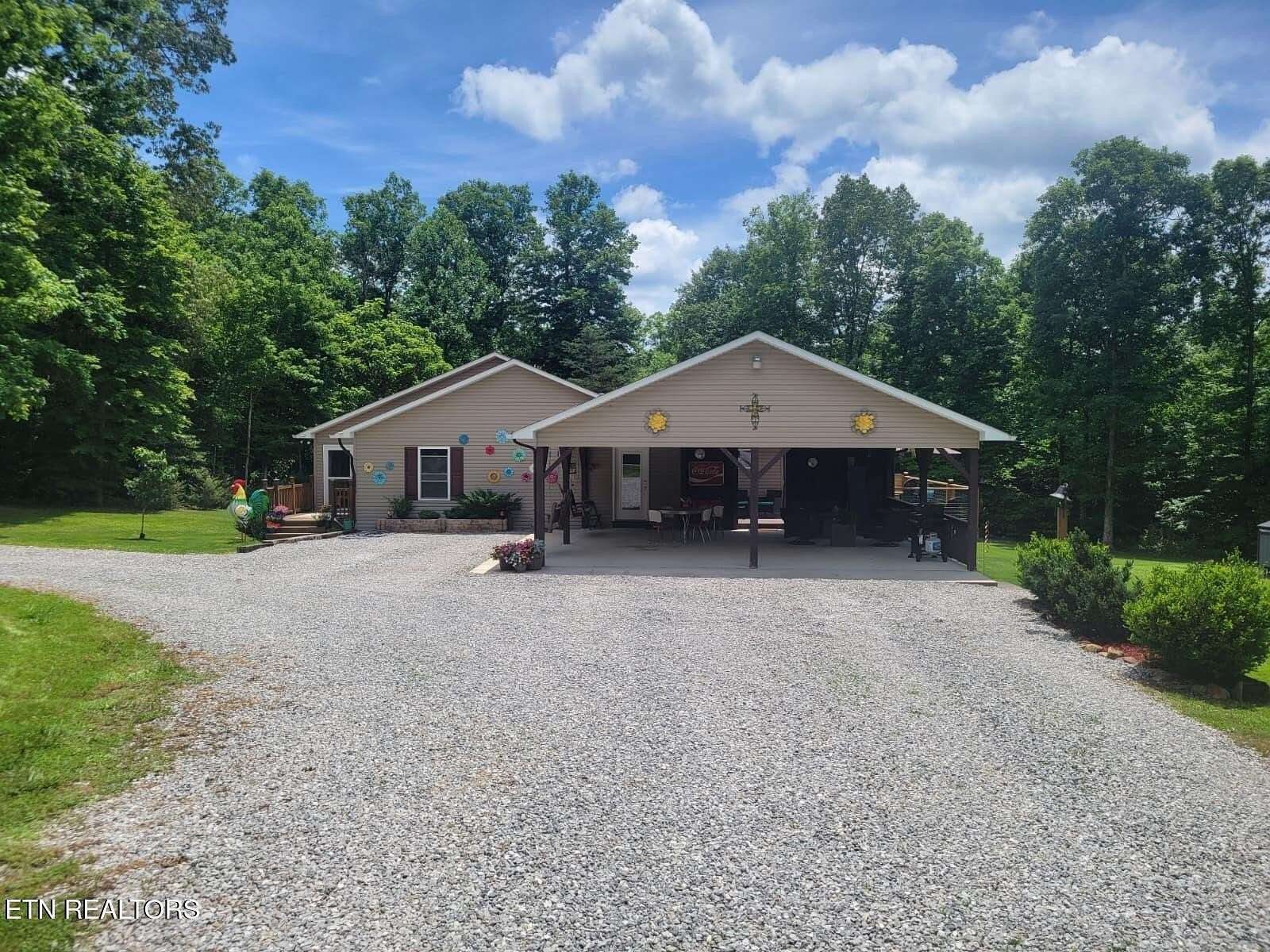 15.7 Acres of Land with Home for Sale in Jamestown, Tennessee